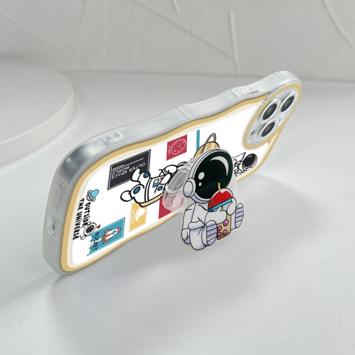 Jizetin%20for%20OPPO%20Reno8%20T%20Back%20Cover%20+%20Free%20Pop%20Socket%20Pick%20Stars%20Astronaut%20Soft%20Wavy%20Shape%20TPU%20Phone%20Case%20For%20Girls%20Boys%20-%20Image%209