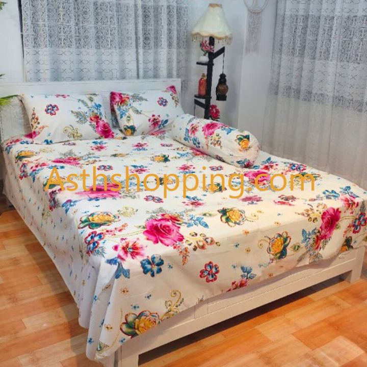 AC HOME TEX King Size Bed Sheet With Two Pillow Covers,বিছানার চাদর bed sheet,bed sheets,bichanar chador,bedding sets,chador,বিচানার চাদর,bedding sets by Ambiya Store