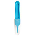 Infant Nose Cleaning Tweezer with Cover – Baby Ear Nose Navel Cleaner Clip | Safe Plastic Round-Head Forceps | Baby Earwax & Nose Dirt Remover. 