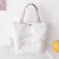Bear-shape Cotton handbag Adorable Canvas Eco-Friendly Mini tote bags 26*21cm Lovely design Cute bear decoration for Daily use Casual outings Women's fashion accessory Gift for girls Lunch bag for. 