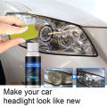 Car Headlight Restoration Polishing Kits Headlamp Scratch Remover Repair Liquid Front Lamp Renewal Polishing Maintenance Cleaner.