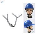 Chin Strap Quick Release Buckle Cupped Hard Hat Chin Strap Attachment Horizontal Hole Gray.