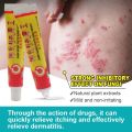 2pcs Natural Psoriasis Ointment Tinea Pedis Antibacterial Antipruritic Dressing Treat Dermatitis Eczema Skin Repair Care Cream. 
