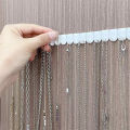 【Limited edition】 9Pcs/Set Adhesive Paste Wall Hanger Storage Jewelry Display Jewelry Hooks Holder Storage Organizer Earring Ring Necklace Hanger Luyo. 