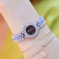 women watch famous luxury brands Crystal Diamond Stainless steel Small Ladies Watches For Woman WristWatch. 