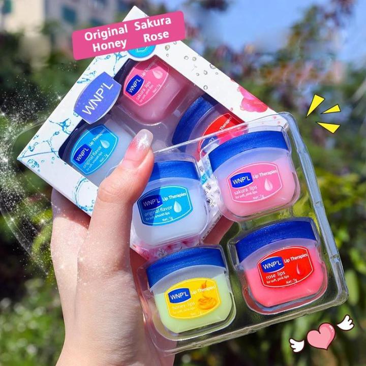 Vaseline Lip Balm Moisturizing Hydrating Remove Dark Melanin Anti-Cracking Lipstick Base Lip Care Makeup Beauty Cosmetics