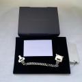 【Beiver Jewelry Store 】ALYX River Link Bracelets Men Women Unisex 1017 ALYX 9SM Metal Bracelet Press Buckle High Quality Matching Box Tag.