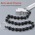 15 Inch Chain Wrench, Chain Pipe Wrench, Chain Pipe Wrench, Pipe Wrench Easy Install. 