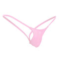Open Back Mens Underpants Low Rise Briefs G-string Thong Underwear Solid Color Men's Thong Male Underwear трусы мужские. 
