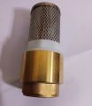 Foot Valve With Filter 3/4" Inch Female Check Bulb For 3/4" Inch Pipe Fitting Copper Body With Stainless Steel Net Filter For AC DC Waters Pump. 