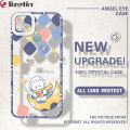 Jizetin for Infinix Hot 10i / Smart 5 Pro Back Cover Crystal Transparent INS Style Pattern Soft Full Camera Cover Protection Phone Cases. 