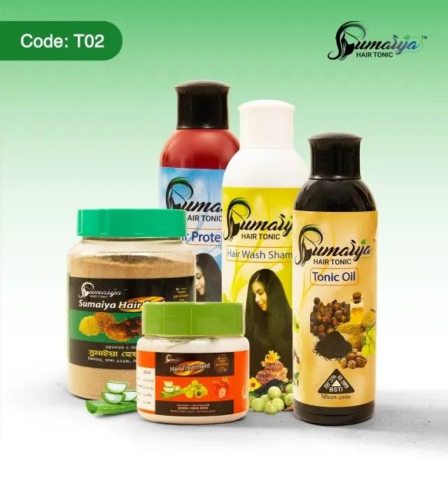 Sumaiya Hair Tonic Complete Hair Care Combo Code: T02