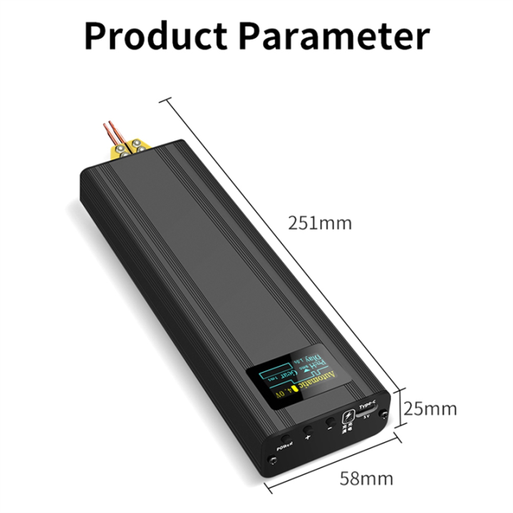 1Set%20Dual-Pulse%20Mobile%20Phone%20Battery%20Cell%2018650%20Lithium%20Battery%20Spot%20Welder%20Black%20-%20Image%202