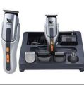 Kemei KM-680A Rechargeable Professional 8 in 1 Cordless Hair Beard Trimmer Clipper for Men. 