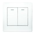 Energypac EG Aristro Series 10A 2 Gang Electrical Wall Switch 2Gang. 