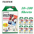 Fujifilm Instax Mini Film 10 20 30 40 50 60 100 Sheets 3 inch For FUJI mini 9 Polaroid Instant Photo Camera 8 7s 70 90 7c. 