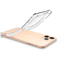 For iPhone 11 Pro Max Transparent Soft Gel TPU Reinforced Corners Cushion Bumper Shockproof Drop Protection Case Cover.