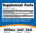 Nutricost Glutathione Capsules 500mg, 240 Capsules - Gluten Free, Non-GMO. 