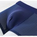 5PCS/Lot 8XL Mesh Hole Mens Underwear Boxers Men Boxer Underwear men Boxers for Men Underwear Boxer Shorts Men Boxers Men Pantis. 