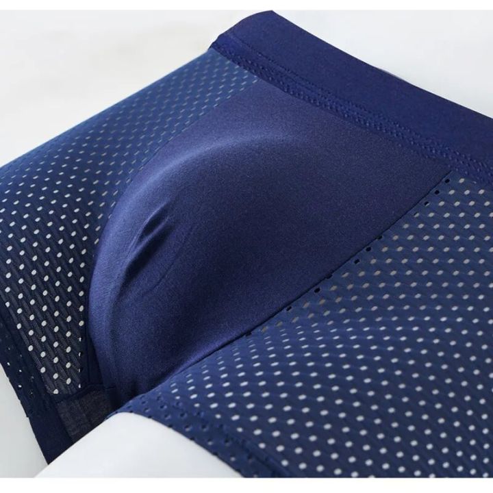 5PCS/Lot%208XL%20Mesh%20Hole%20Mens%20Underwear%20Boxers%20Men%20Boxer%20Underwear%20men%20Boxers%20for%20Men%20Underwear%20Boxer%20Shorts%20Men%20Boxers%20Men%20Pantis%20-%20Image%204