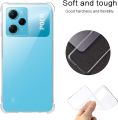 For Xiaomi Poco X5 Pro Premium Silicone Case Crystal Clear Soft TPU Ultra-Thin Transparent Flexible Protective Mobile Phone Back Cover.