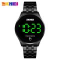 SKMEI 1579 Men Digital Watch Fashion Touch Screen Steel Wristwatch Male Gifts Watches. 