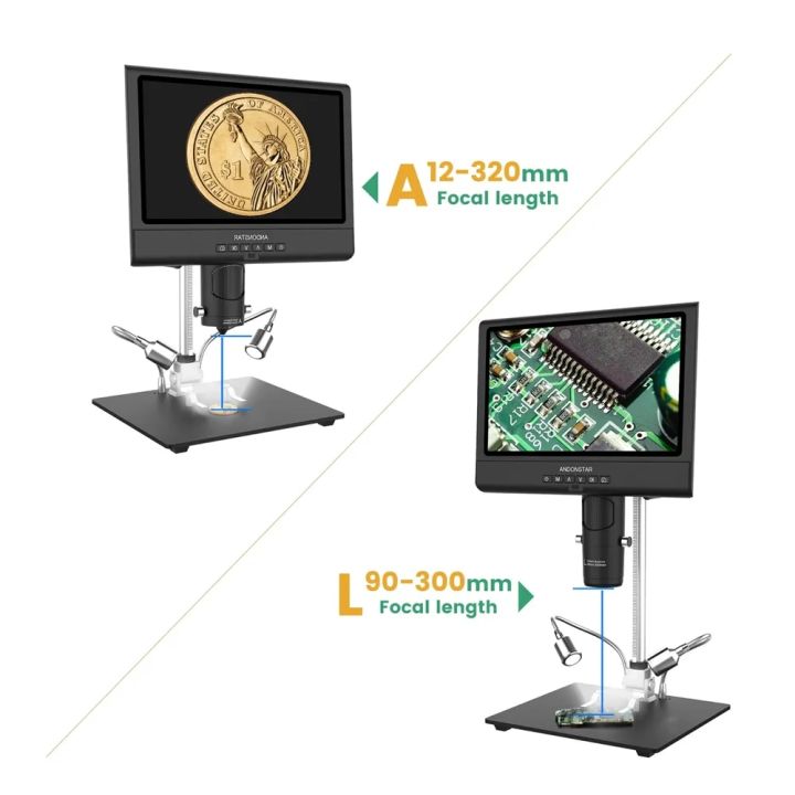 Andonstar%20AD209%2010%20inch%20Digital%20Microscope%201080P%20Adjustable%20LCD%20Display%20Microscope%20for%20Soldering%20Microscope%20Phone%20Watch%20Repair%20-%20Image%206