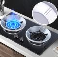 8 Hole Energy Saving Gas Stove Cover Windproof Disk Windshield Bracket Universal Round Shape. 