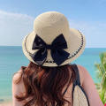 Lightweight Beach Cap Quick-Dry Breathable Sunshade Hat Summer Cap for Vacation Beachwear Sun Protection Leisure Activities Female Users.