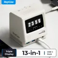 RayCue 128K SE USB C Docking Station 4K HDMI-compatible Triple Monitor Expansion USB 3.0 Hub for MacBook Lenovo HP Dell Laptop. 