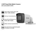 Hikvision DS-2CE16D0T-EXIPF 2MP Fixed Mini Bullet Camera 20M IR. 