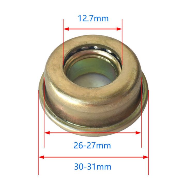 LKPCIGCXM%204x%20Diving%20Fork%20Bearing%20Inner%20Diameter%201/2%20Inch%2012.7X27X30mm%20Wheelchair%20Accessories%20H009%20/%20H005%20Wheelchair%20Bowl%20Bearing%20-%20Image%204