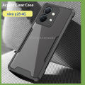For Vivo Y28 (4G) Xundd Airbags Soft TUP Bumper Shockproof Shell Back Clear Camera and Screen Protective Phone Cover. 
