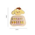12Pcs/set Detachable Kuromi Children Cartoon False Nails My Melody KT Cat Kids Cartoon Fake Nails Nail Supplies Full Cover Nail Art Tips Kids Fake Nail Extension Student.