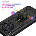 lthmy for Huawei Nova 8i Dual Layer Tough Rugged Ring Holder Stand Armor Shockproof Drop Protection Case cover.