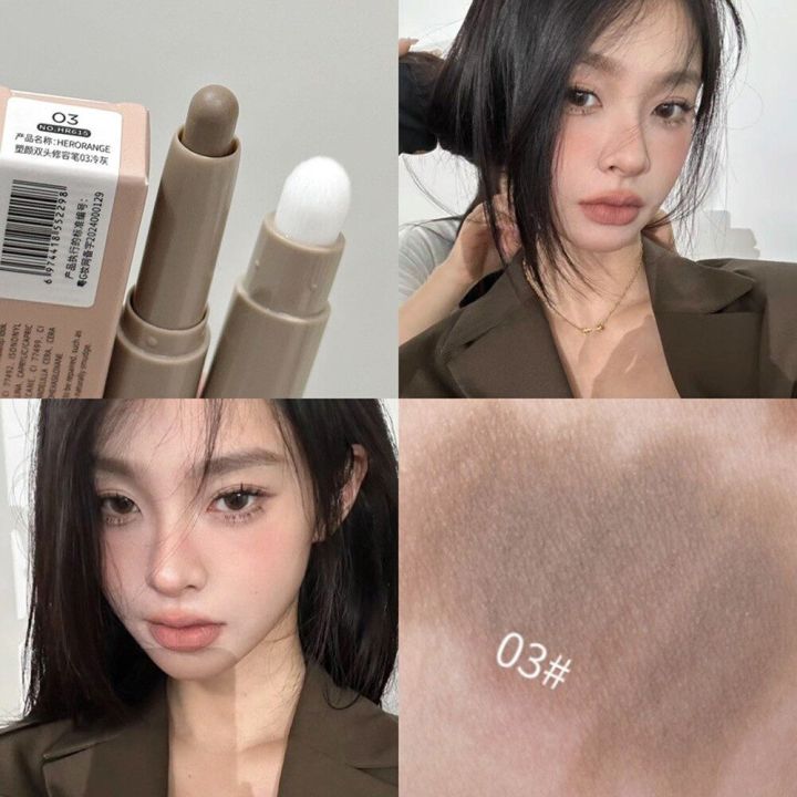 Double%20Head%20Contouring%20Pencil%20Natural%20Grey%20Brown%20Three-dimensional%20Nose%20Shadow%20Bronzers%20Contouring%20Concealer%20Makeup%20Stick%20-%20Image%209