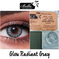New Bella Radiant Gray Glow Color Contact Lens With Regular Kit Box For Men and Women. 1 Pair Bella Color Contact Lens For Eye Makeup and Cosmetics. Bella Glow Series. #glow. 