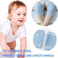 1 Pair Baby Knee Pads Unisex Breathable Elastic Anti Skid Toddler Legs Warms Crawling Protection Baby Knee Pads.