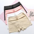 Women's Summer Safety Short Panties Ice Silk Underpant Seamless Anti-glare Ladies Pants Girl Boxer Briefs Cozy Female Underwear.