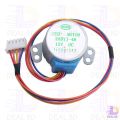 5V or 12V Stepper Motor DC 12V 28BYJ-48 4 Phase 5 Wires Programmable Small Reduction Gear Stepper Motor.