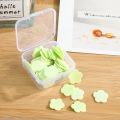 1 PC Flower Design Square Shape Paper Soap Box| Dissolvable Hand Wash Soap Sheets for Kids & Adults | Travel Soap Tube for Kitchen, Toilet, Outdoor, Camping & Hiking - The Asia Express. 