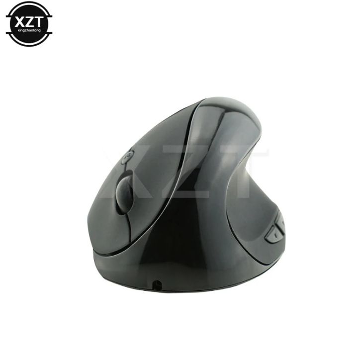 Rechargeable Vertical Mouse Ergonomic Wireless Mouse 2.4G USB Receiver 1600 Adjustable DPI 6-Button Mouse Mute Mouse for Laptop