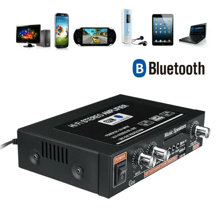 G30%20Digital%20Home&Car%20Amplifier%20Bluetooth%20Hifi%20Stereo%20Subwoofer%20Music%20Player%20Support%20FM%20TF%20AUX%202%20Channel%20With%20Remote%20Control%20-%20Image%205