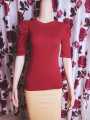 Comfortable Kuchi Short Sleeve Full Body Fashionable Crop Tops Blouses for Women & Girls.