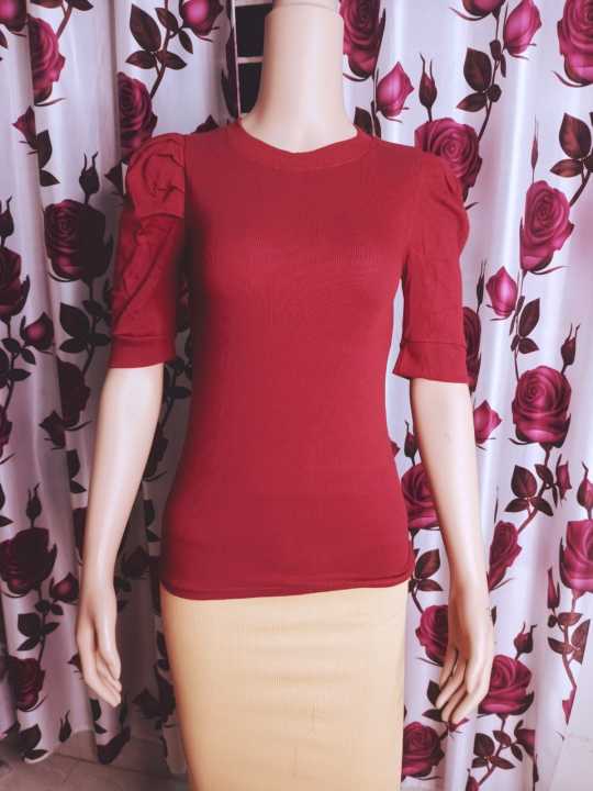 Comfortable%20Kuchi%20Short%20Sleeve%20Full%20Body%20Fashionable%20Crop%20Tops%20Blouses%20for%20Women%20&%20Girls%20-%20Image%207