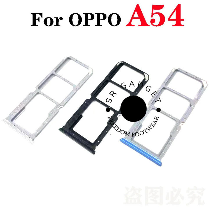 Replacement Dual Sim Tray Holder for Oppo A54 Sim Slot