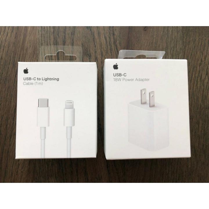 Apple 20W PD Premium quality Fast Charger Adapter with USB-C to Lightning Cable For 12 pro max, 12 pro, 12, 12 mini, 11 pro max, 11 pro, 11.