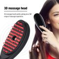 Nano Atomized Scalp Massage Hair Care Electric Instrument Comb Red and Blue Light Vibration Hair Growth Device.