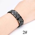 Women Men Health Therapy Magnetic Bracelet Power 4 in1 Negative Ions Germanium Stainless Steel Bangles Dropshipping / Wholesale.