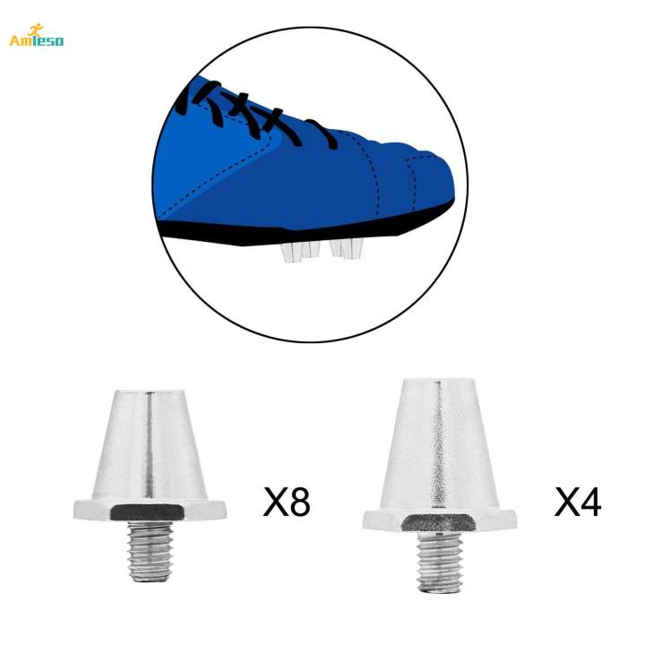 12x Football Shoe Spikes Soccer Studs for Sports Competition Indoor ...